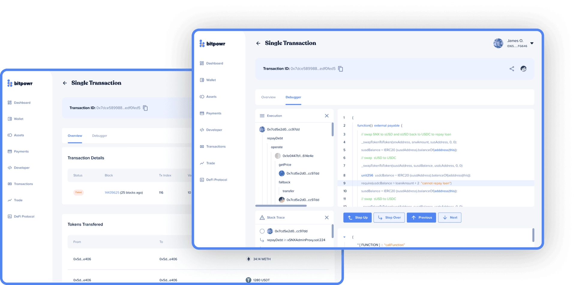Deep Transaction Monitoring