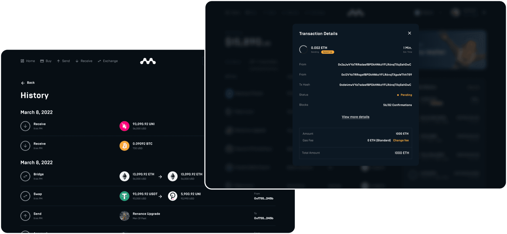 Transparent Transaction Tracking