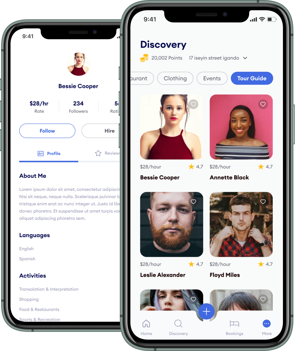 Tour Guide and Language Support