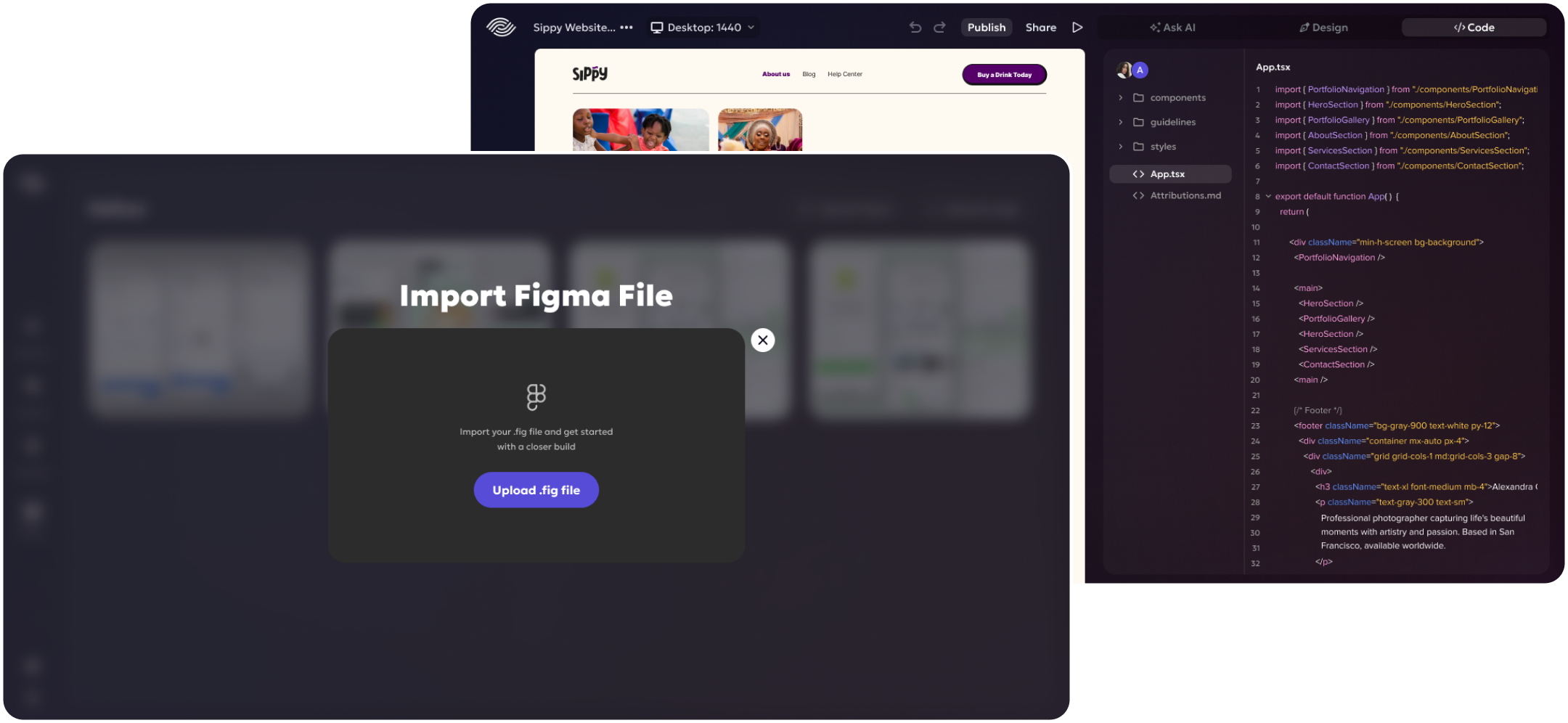Figma-to-Code Integration